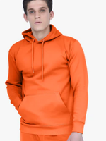 Unisex Fleece Perfect Pullover Orange Hoodie 8.25 Oz XL