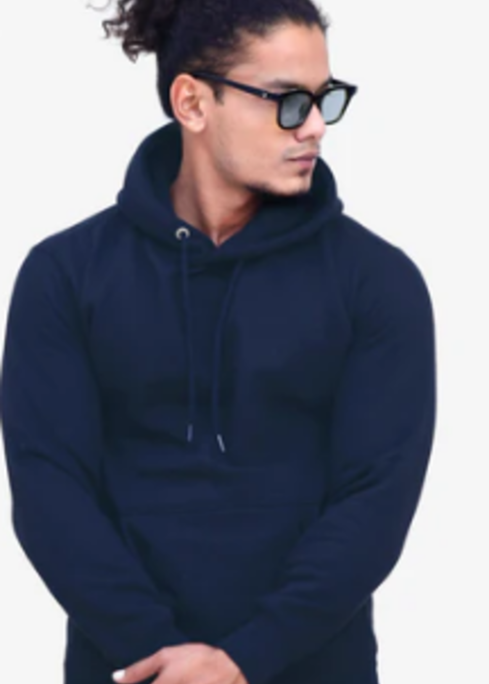 Unisex Fleece Perfect Pullover Navy Hoodie 8.25 Oz  S