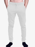 Unisex White Fleece Perfect Jogger Pants 8.25 Oz - 2690 XXL