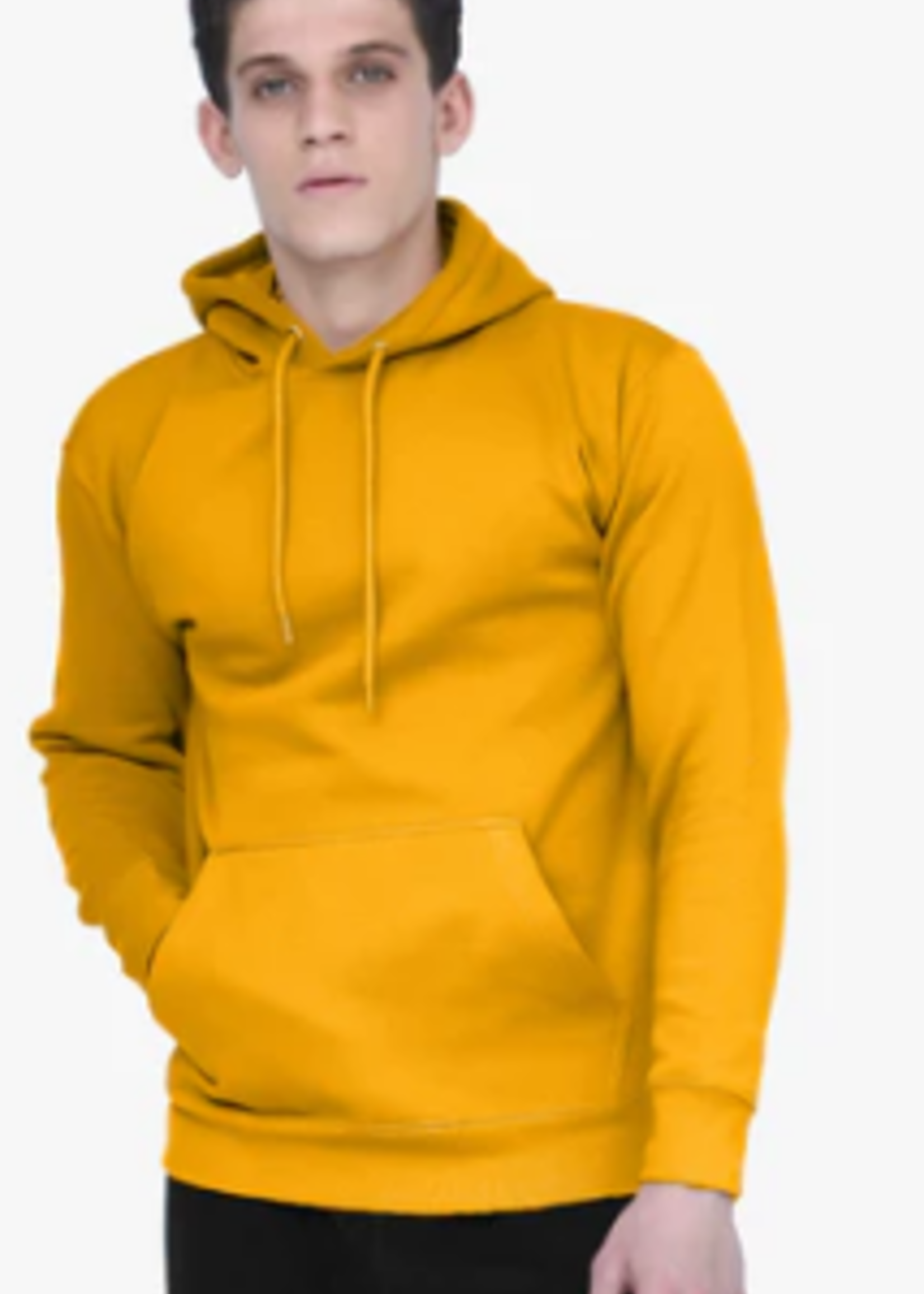 Unisex Fleece Perfect Pullover Gold Hoodie 8.25 Oz XL