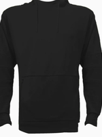 Unisex Active Fleece Hoodie 8.25 Oz - Black