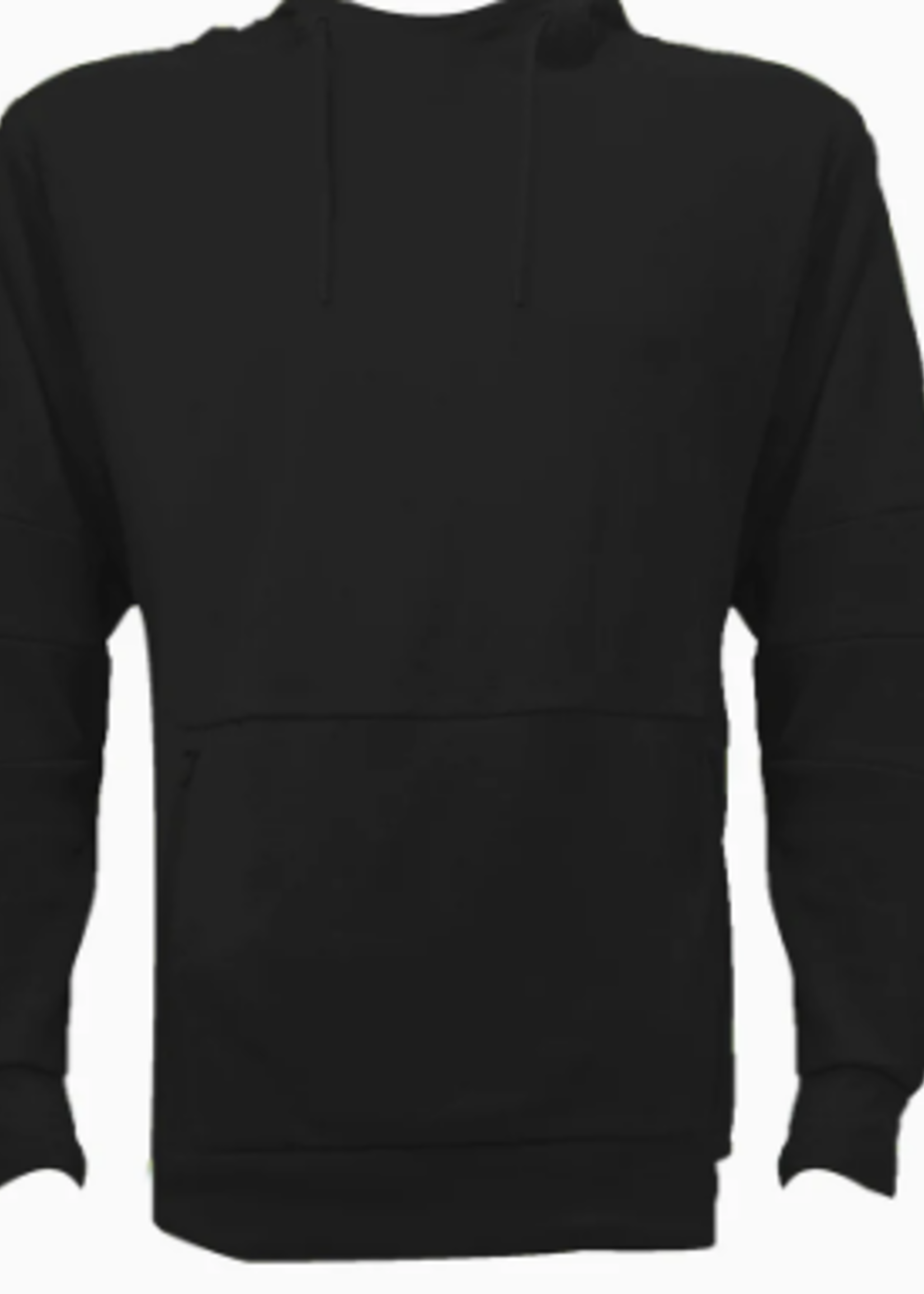 Unisex Active Fleece Hoodie 8.25 Oz - Black