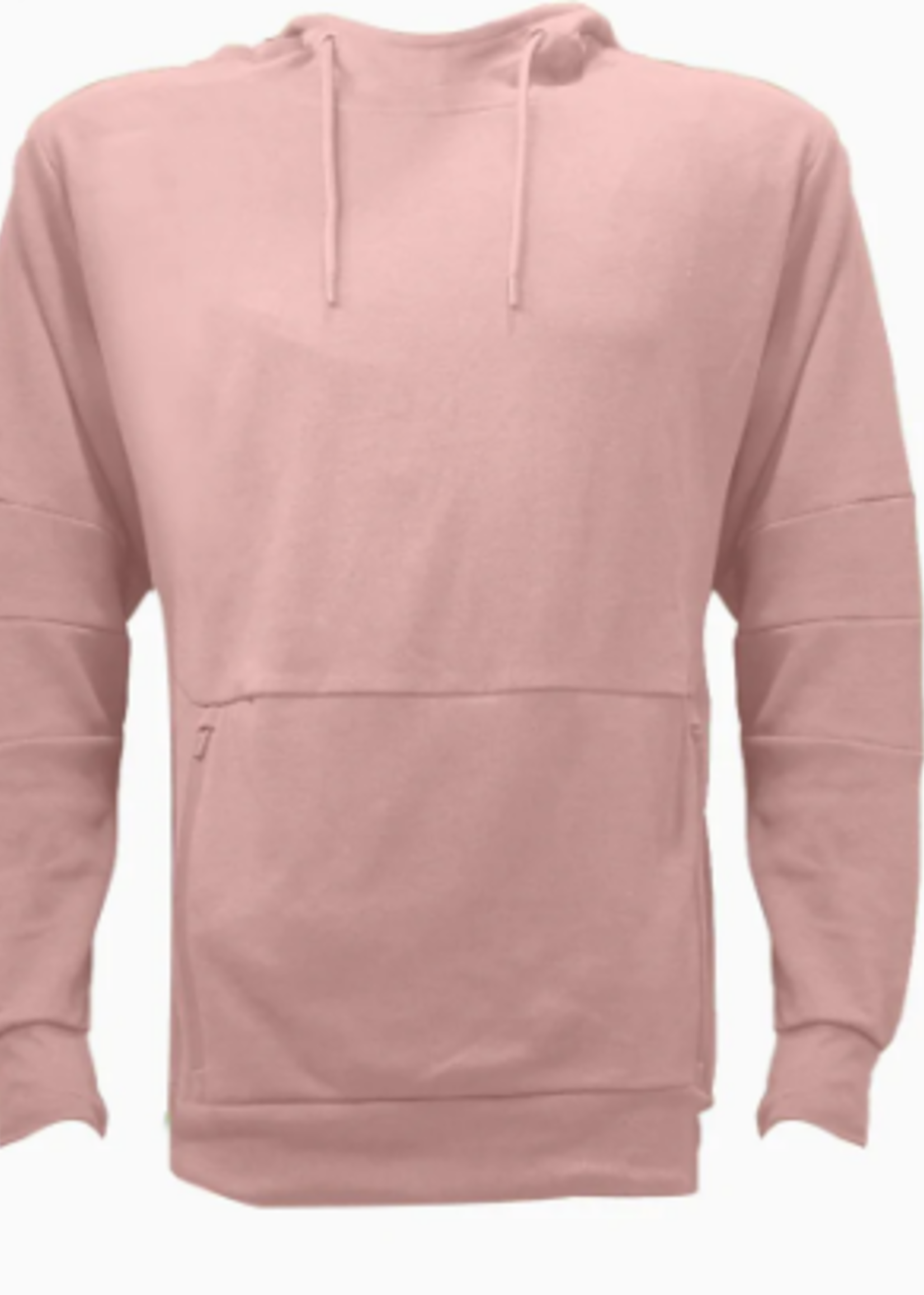 Unisex Active Fleece Hoodie 8.25 Oz - Powder Pink