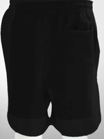 Unisex Black French Terry Shorts 8.25 Oz