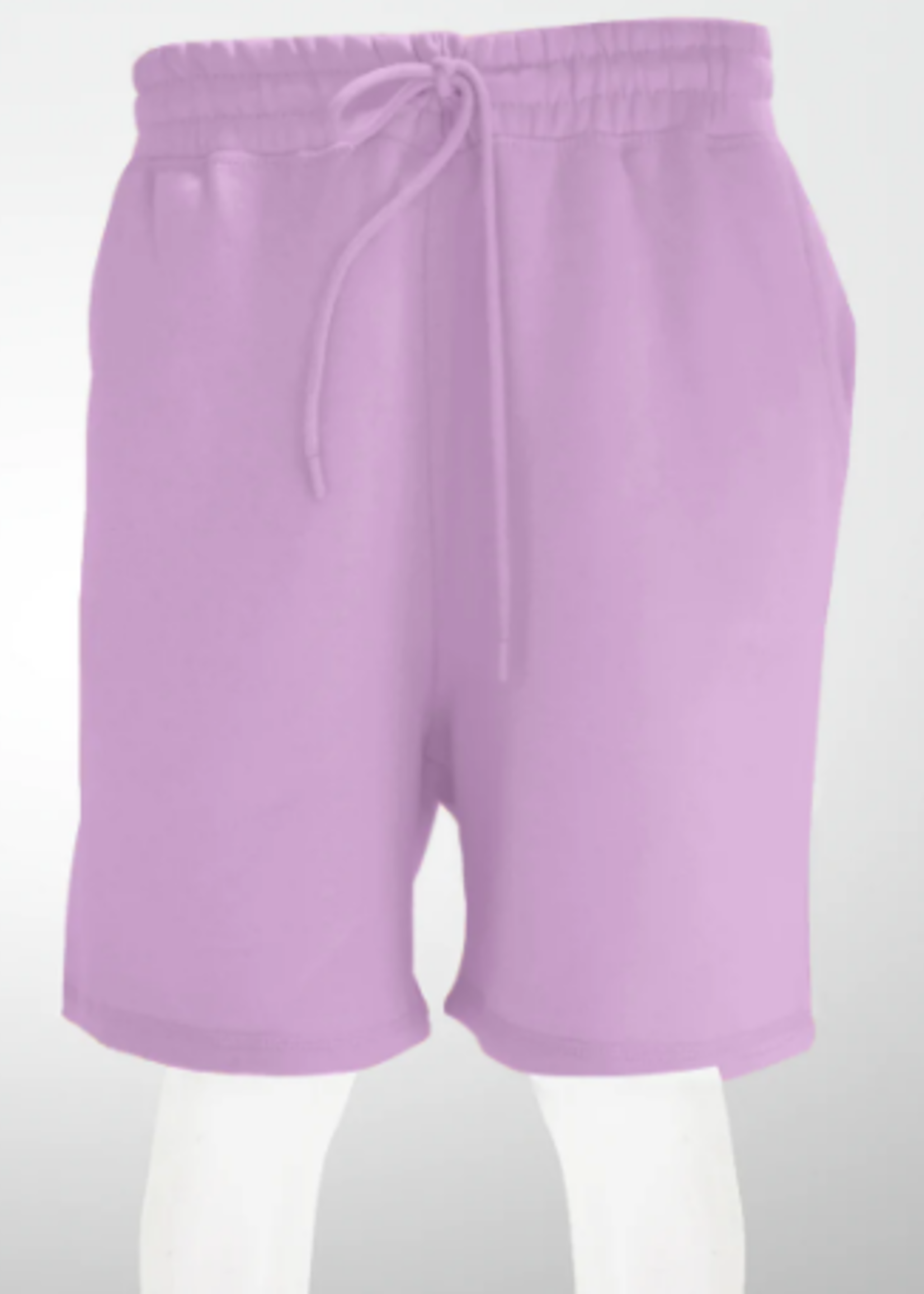 Unisex Lilac French Terry Shorts 8.25 Oz