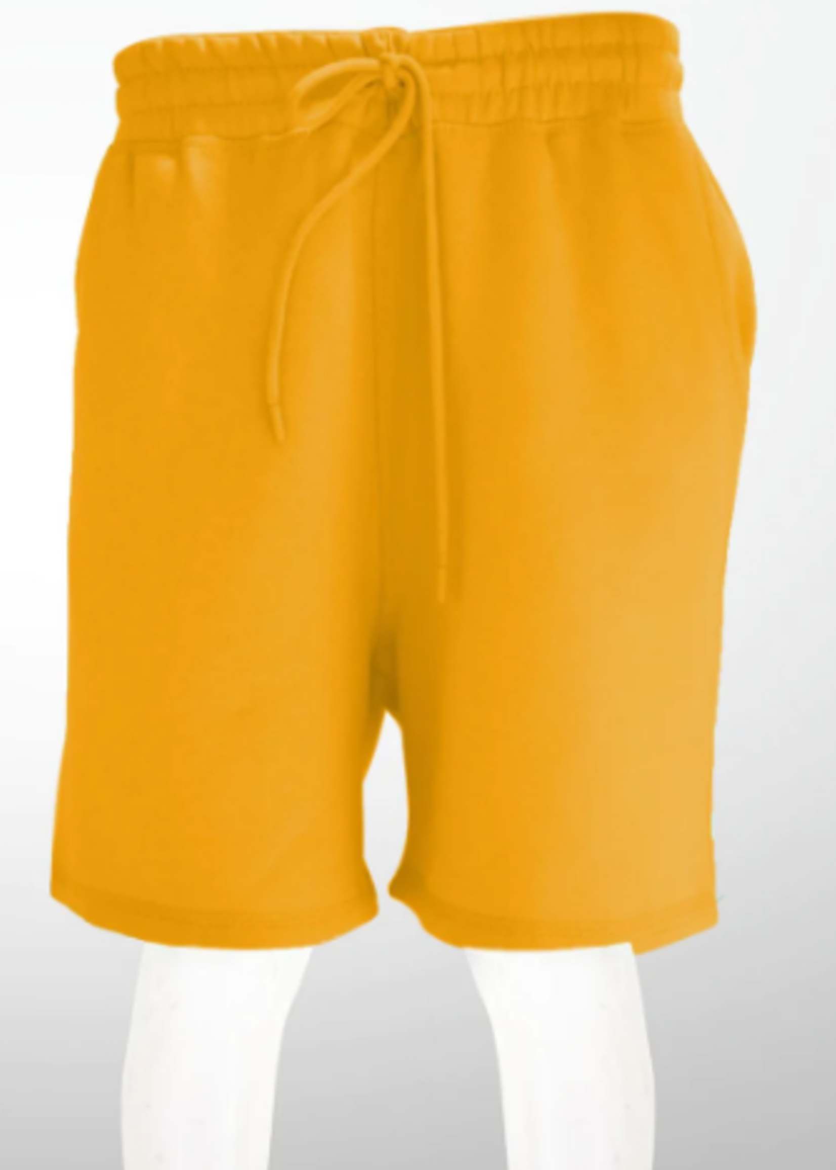 Unisex Gold French Terry Shorts 8.25 Oz