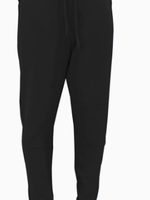 Unisex Active Fleece Jogger Pants 8.25 Oz - Black