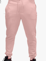 Unisex Active Fleece Jogger Pants 8.25 Oz - Powder Pink