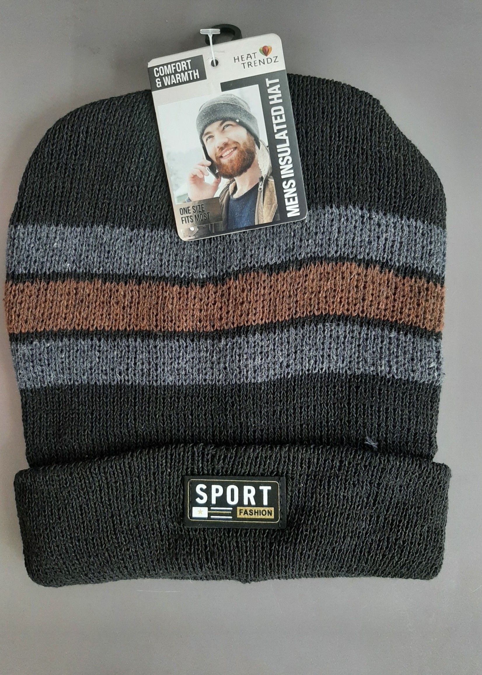 MEN SPORT INSULATED HATS ASST #44172 PACK OF 12