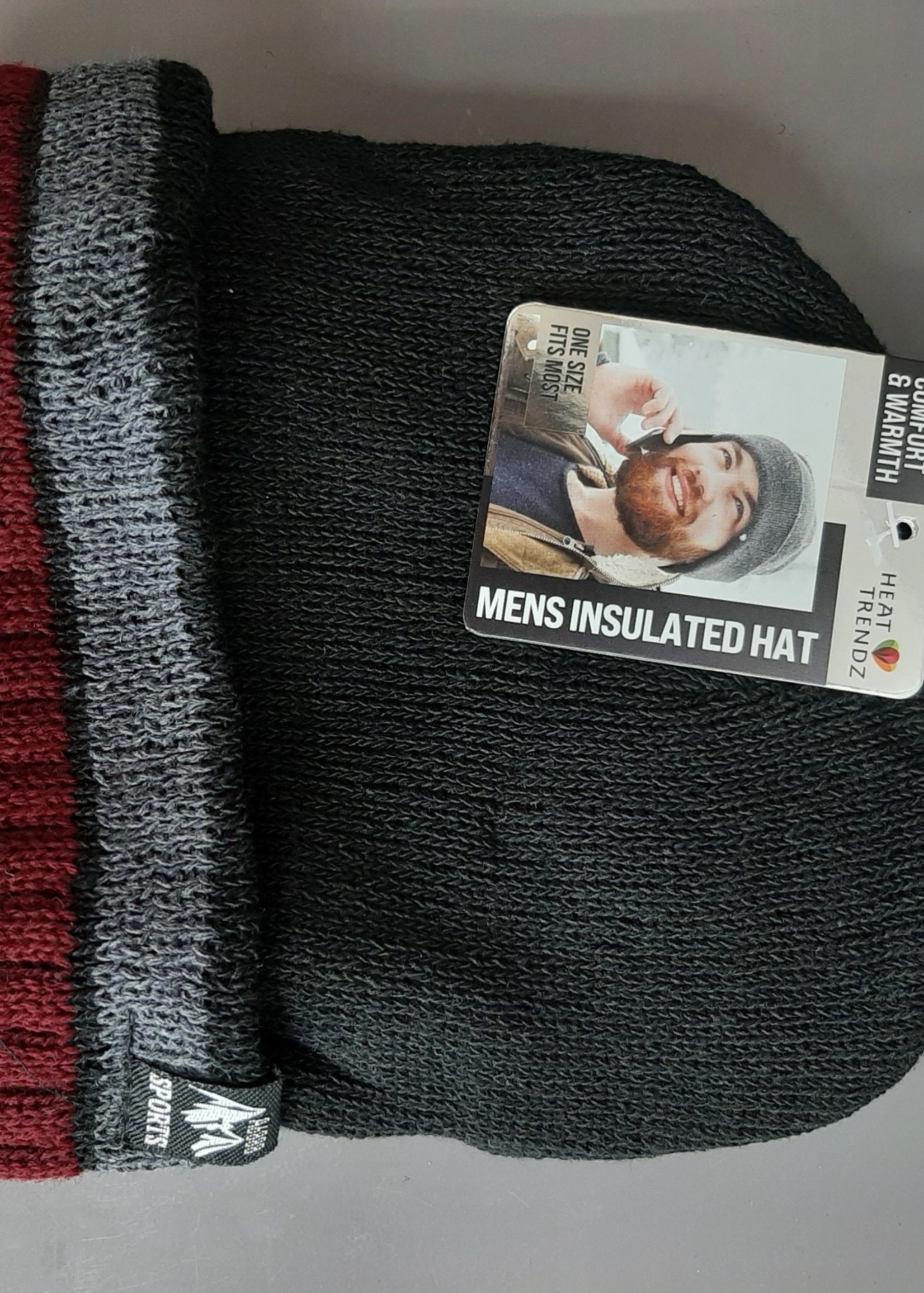 MEN SPORT INSULATED HATS ASST #44171 PACK OF 12