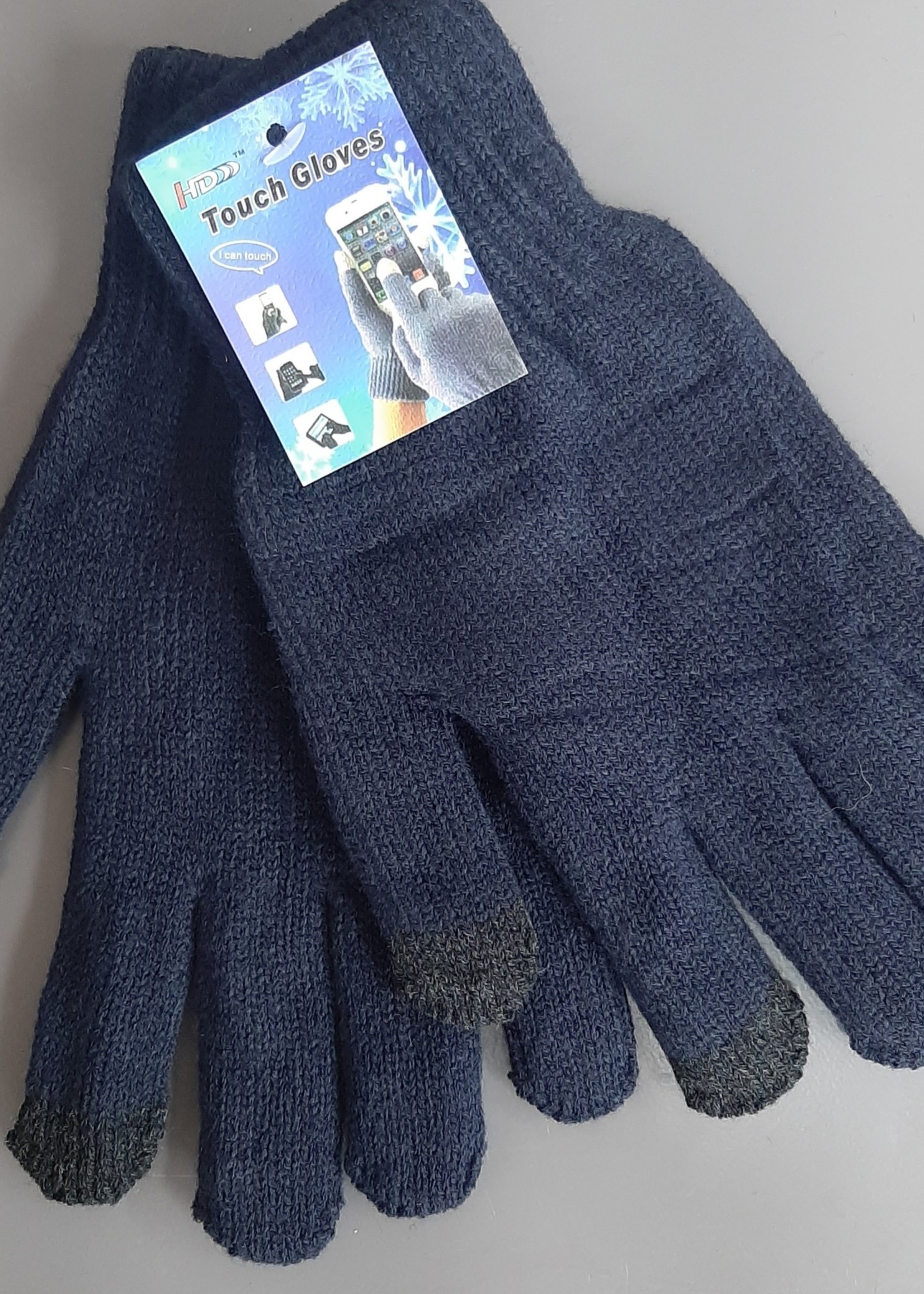 HEAVY KNIT GLOVES ASST COLORS #201800 PACK OF 12