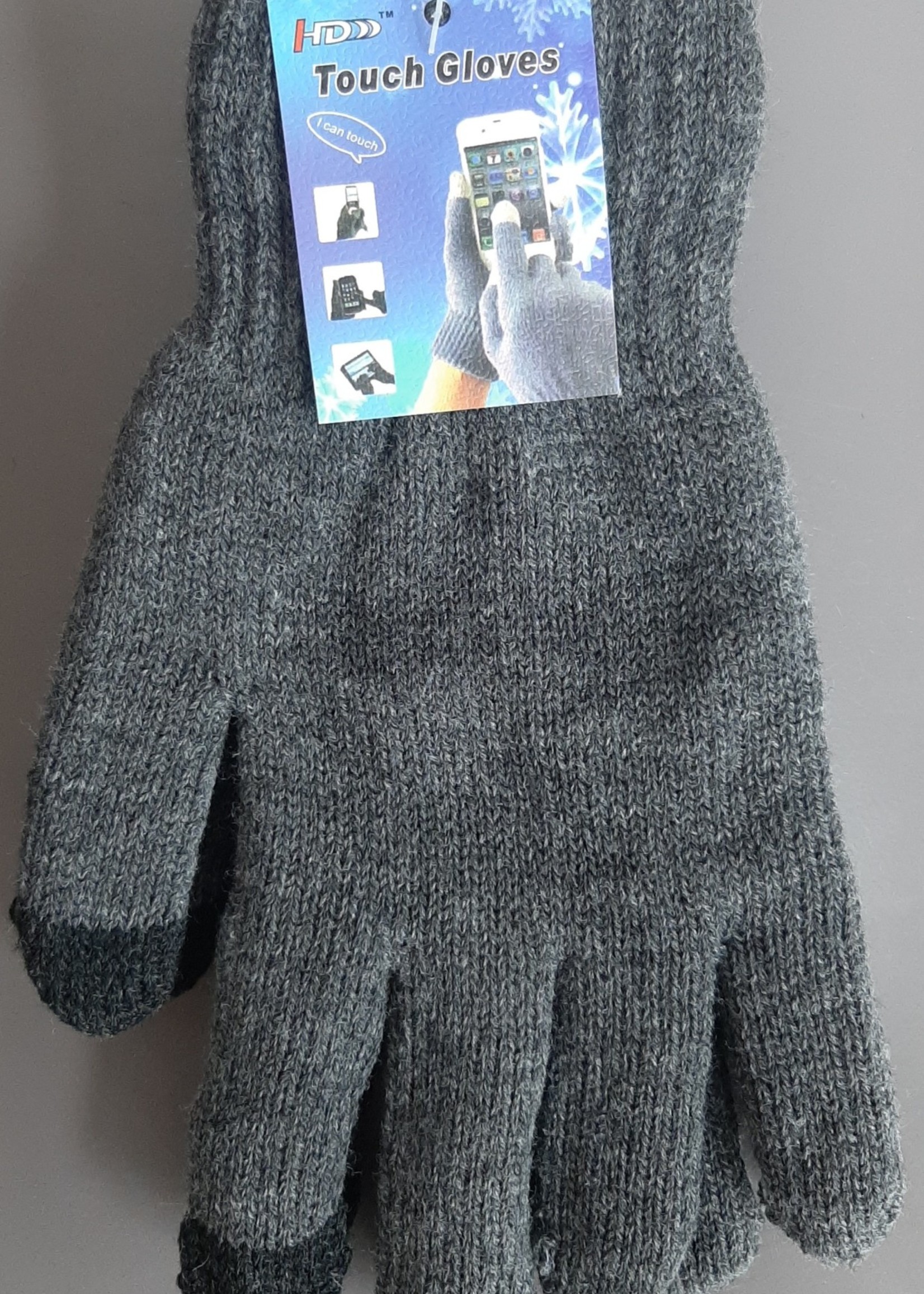 HEAVY KNIT GLOVES ASST COLORS #201800 PACK OF 12