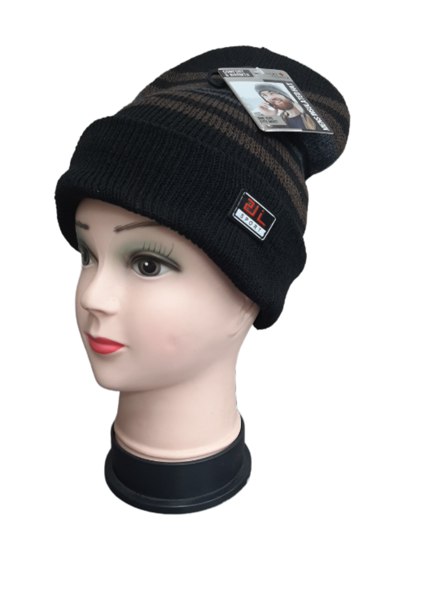 MEN SPORT INSULATED HATS ASST #44174 PACK OF 12