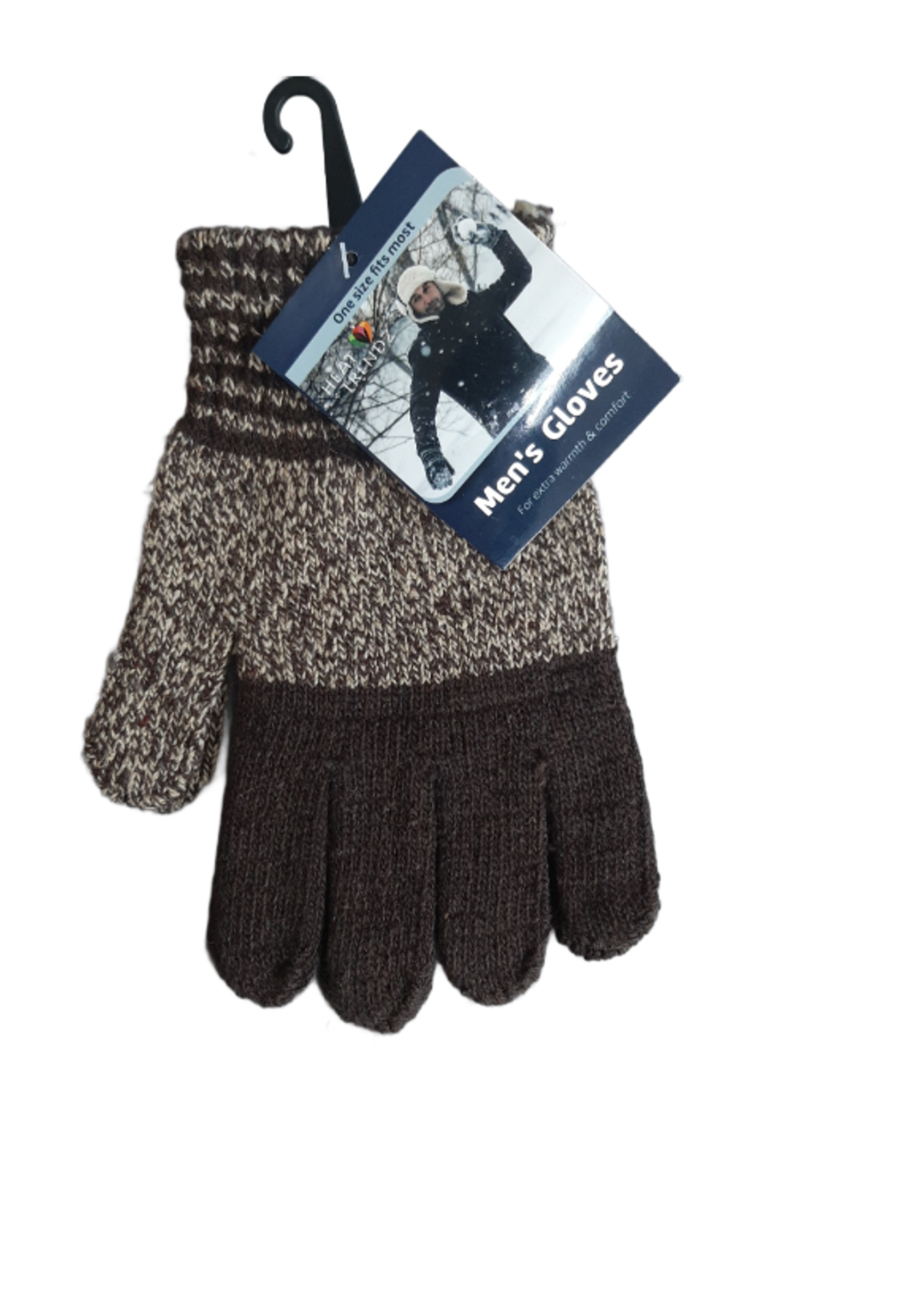 MEN KNITTED GLOVES ASST DESIGN #41507 PACK OF 12
