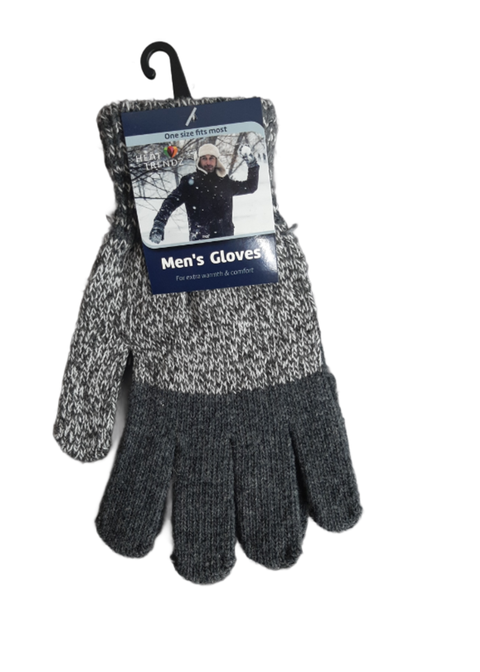 MEN KNITTED GLOVES ASST DESIGN #41507 PACK OF 12
