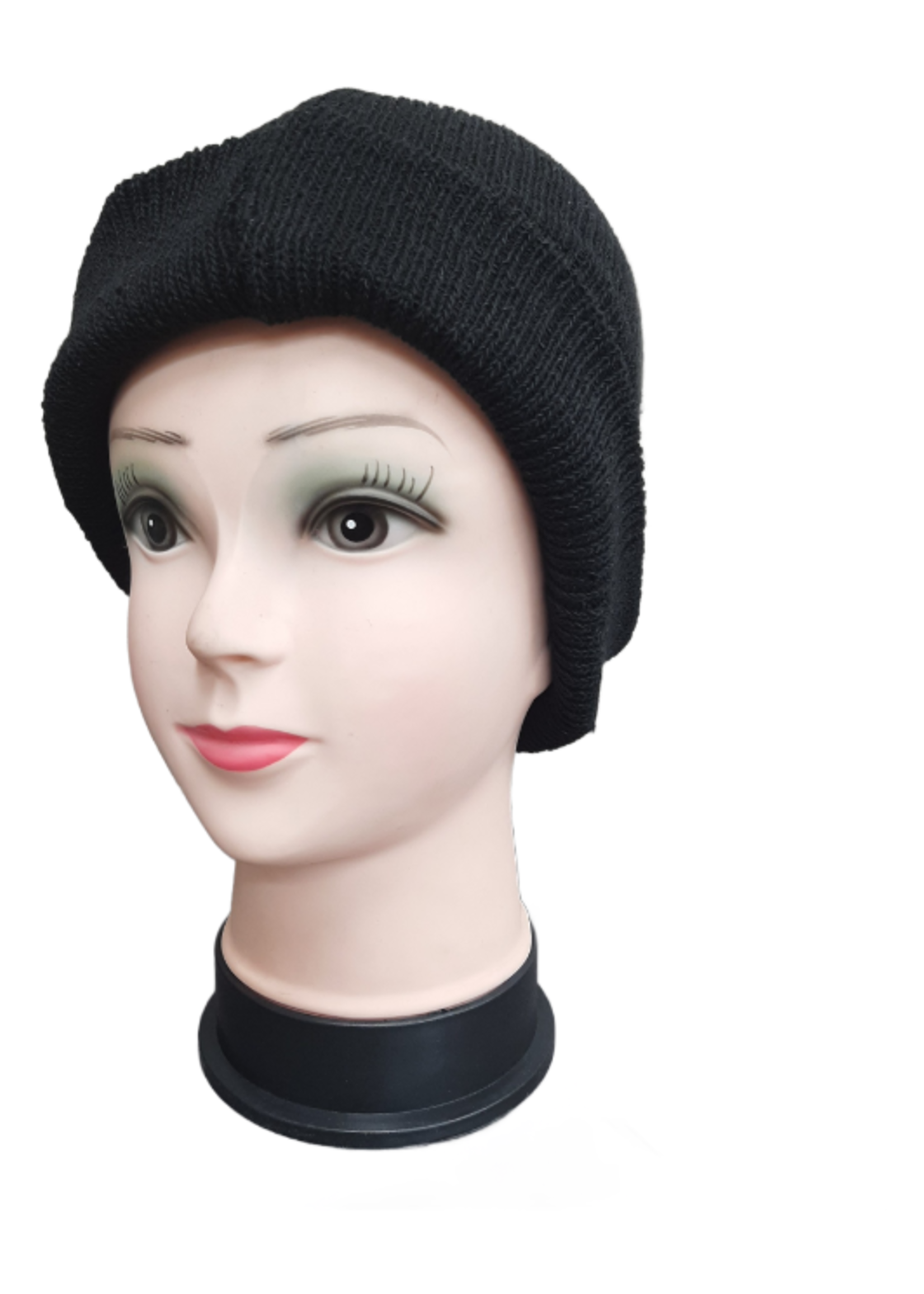 SKI HATS INSULATED ALL BLACK #42780 PACK OF 12