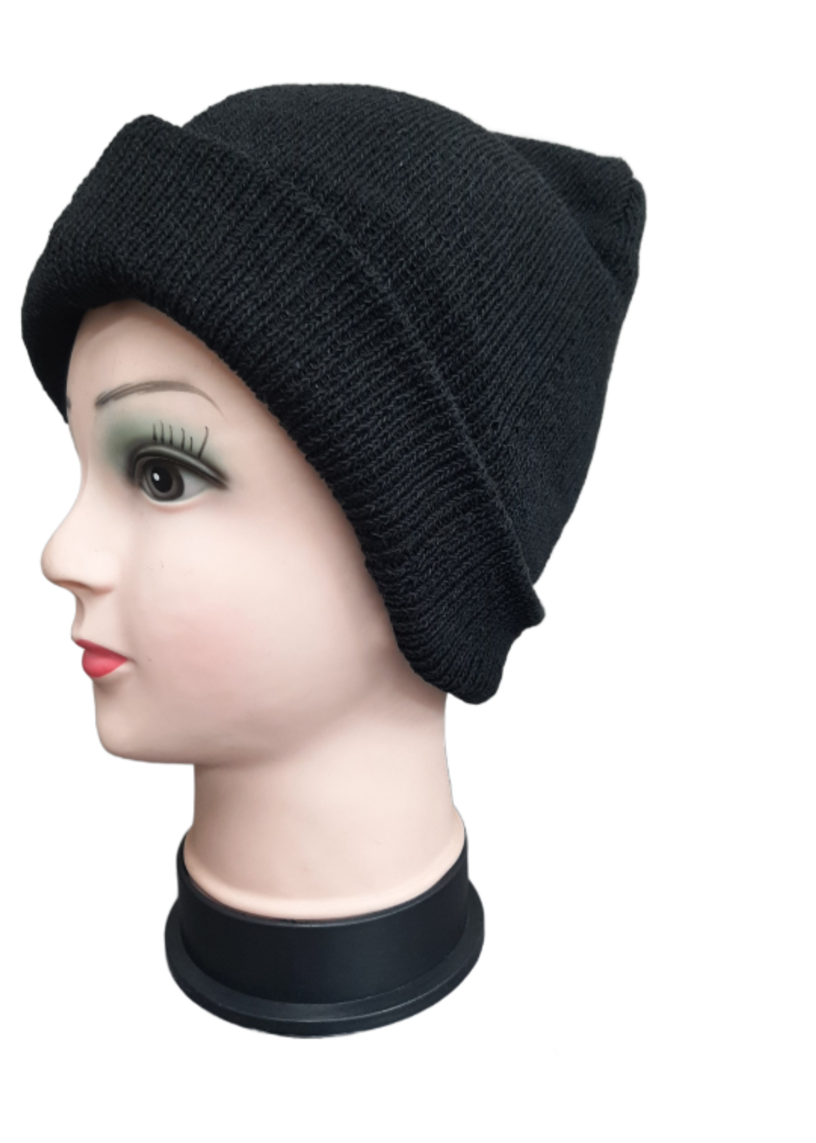 SKI HATS INSULATED ALL BLACK #42780 PACK OF 12