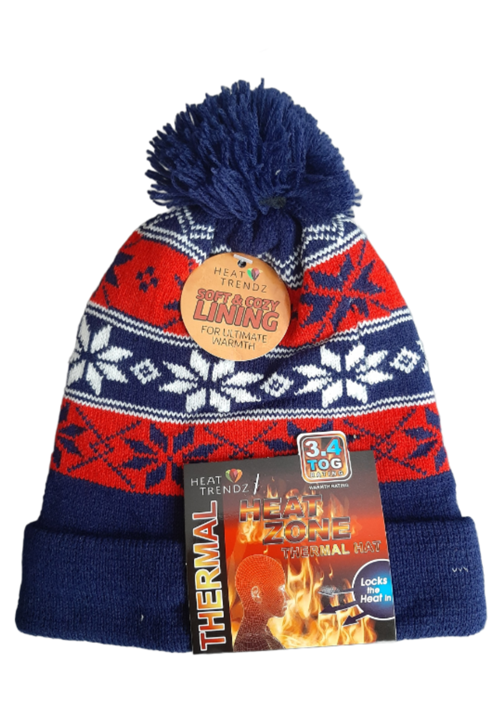 KIDS / BOYS HEATED HATS ASST #44537 PACK OF 12