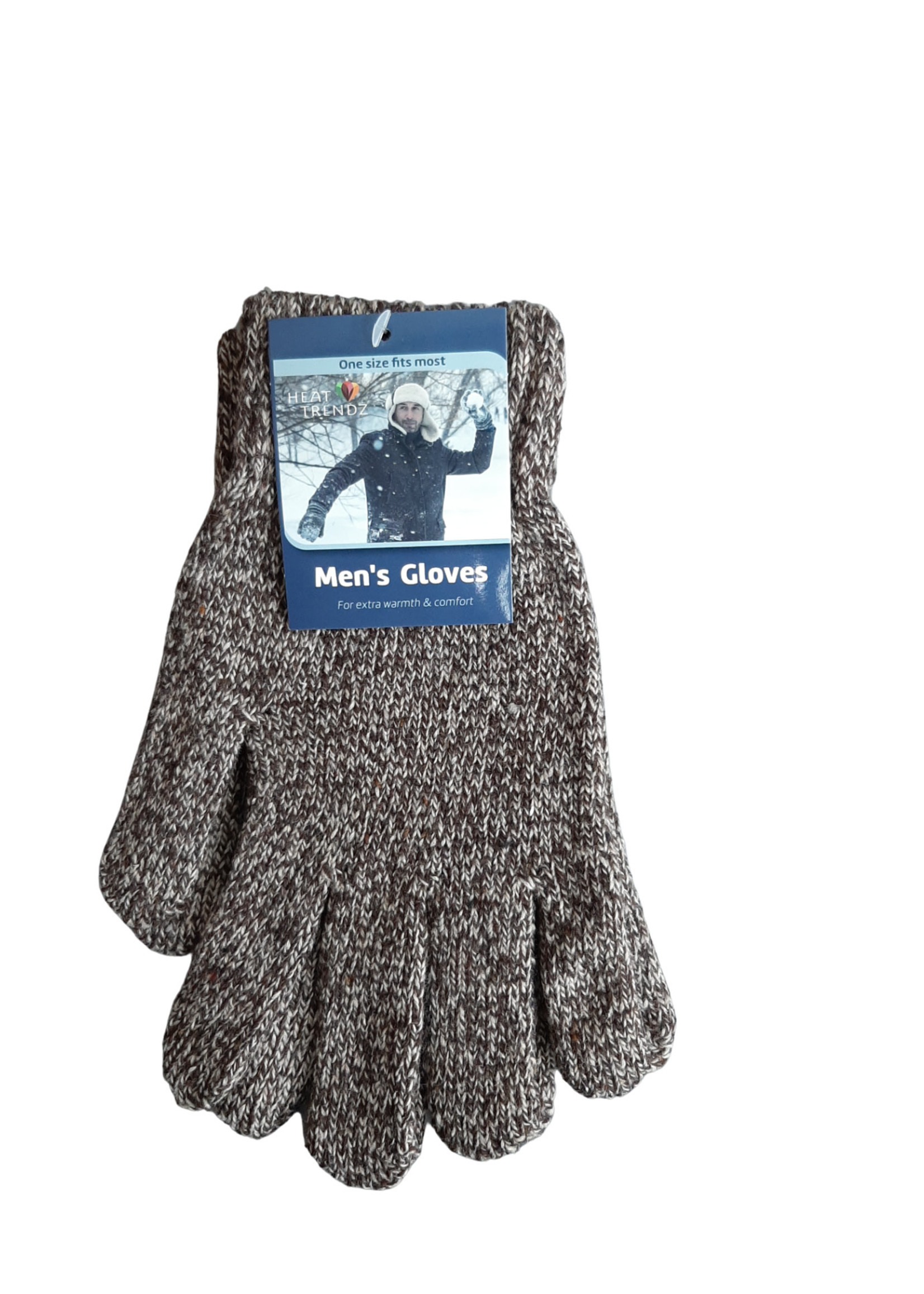 MEN KNITTED SOLID GLOVES 41631