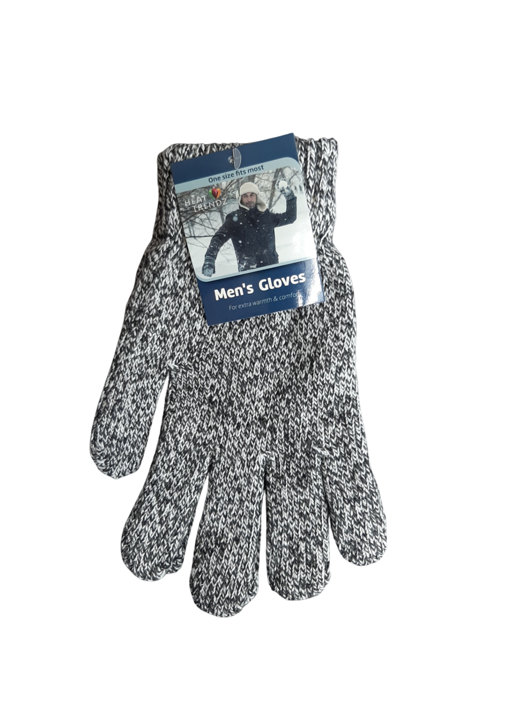 MEN KNITTED SOLID GLOVES 41631