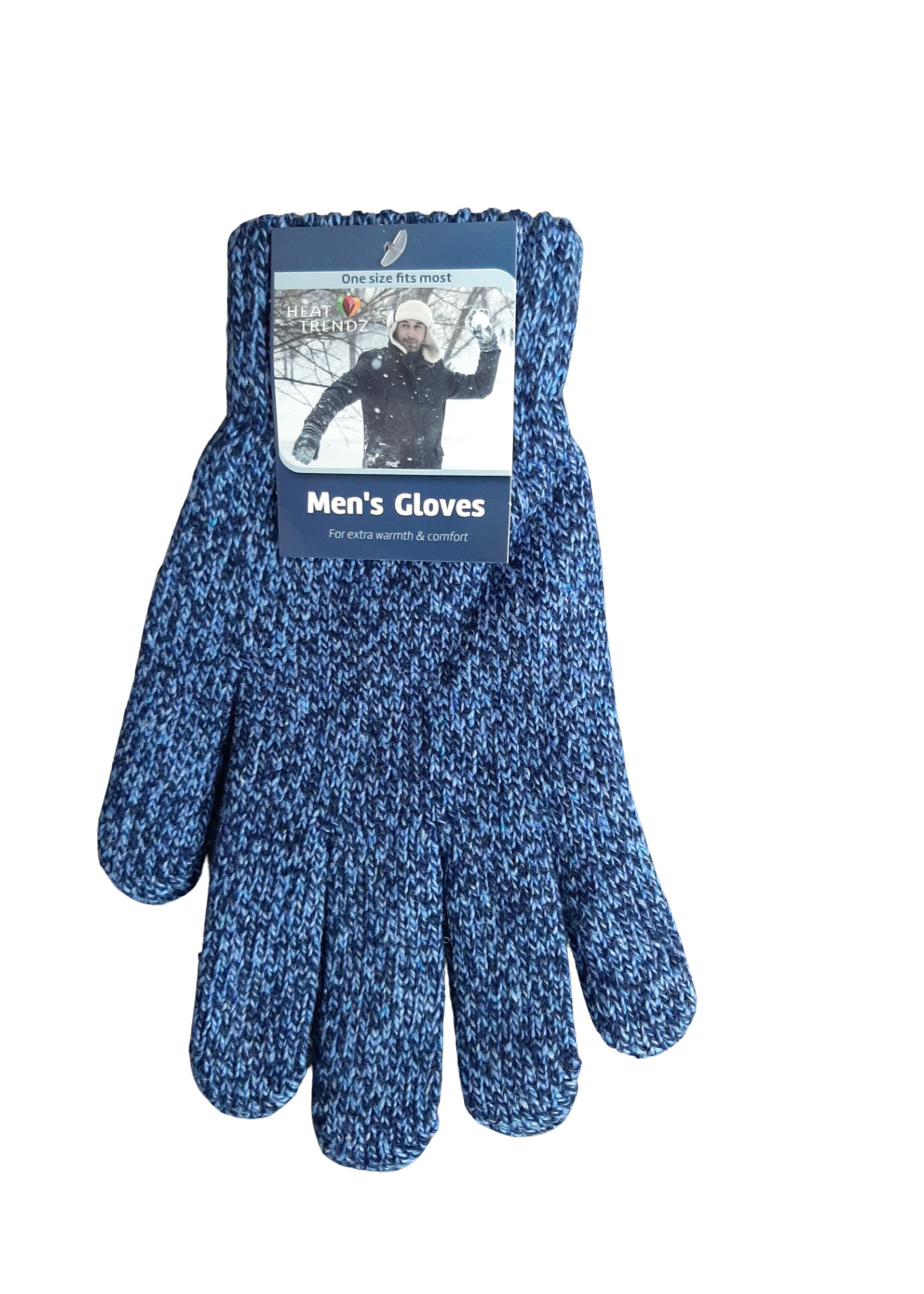 MEN KNITTED SOLID GLOVES 41631