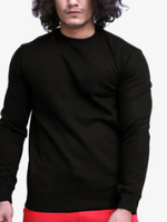 Unisex Black Fleece Perfect Crewneck Sweatshirt 8.25 XXXL