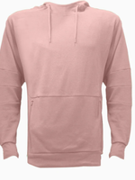 Unisex Active Fleece Hoodie 8.25 Oz - Powder Pink  S