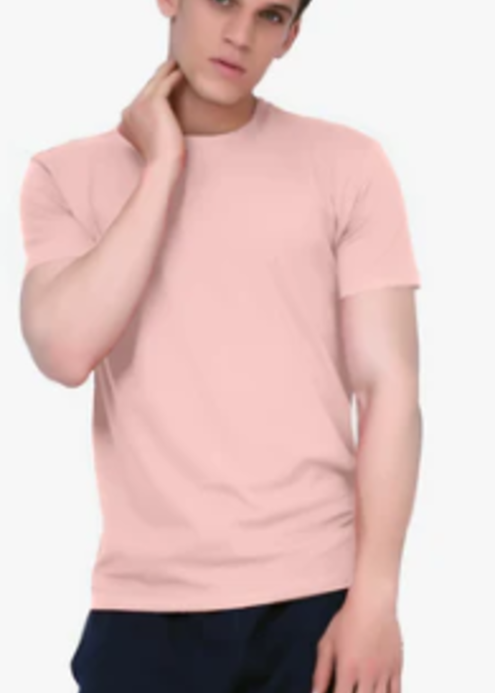 POWDER PINK T SHIRT M