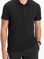 ADULT POLO 50-50   BLACK  1302  XL