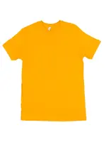 Unisex Youth Jersey Short Sleeve Tee Gold M