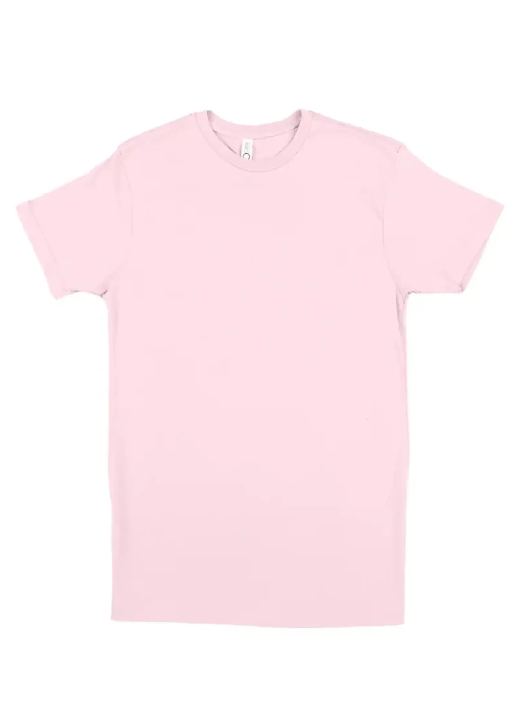 Unisex Youth Jersey Short Sleeve Tee Pink XL