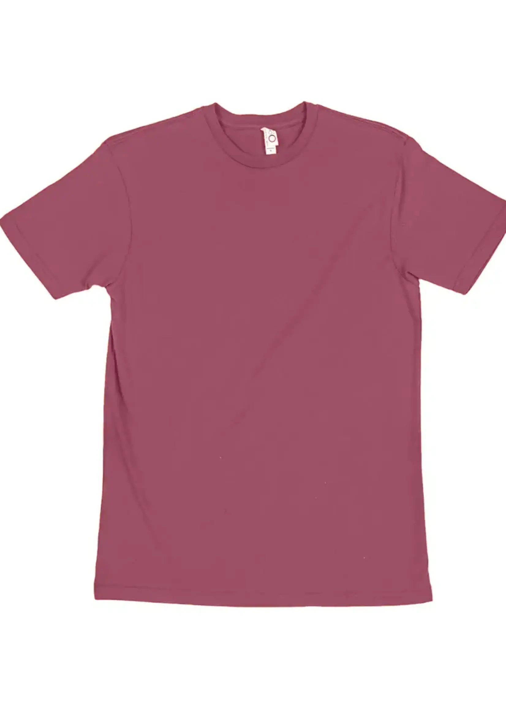 Unisex Youth Jersey Short Sleeve Tee Maroon S