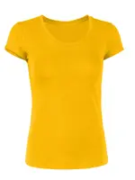 Women's Softlume Jersey Short sleeve Tee Gold S
