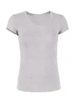 Women's Softlume Jersey Short sleeve Tee Grey XL