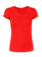 Women's Softlume Jersey Short sleeve Tee Red S