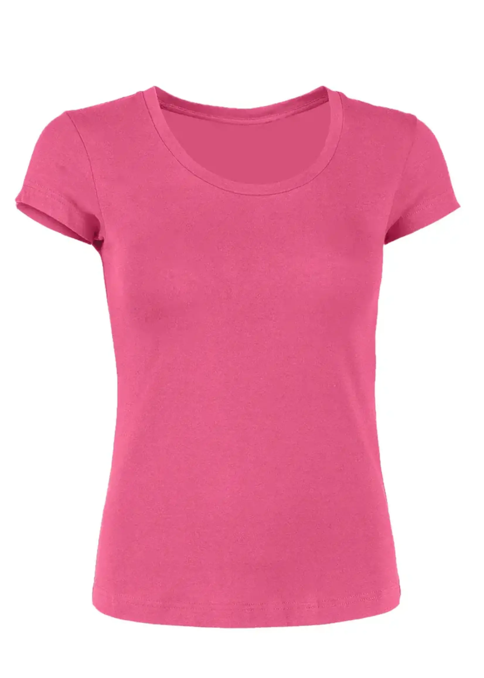 Women's Softlume Jersey Short sleeve Tee Charity Pink XXL