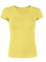 Women's Softlume Jersey Short sleeve Tee Yellow L