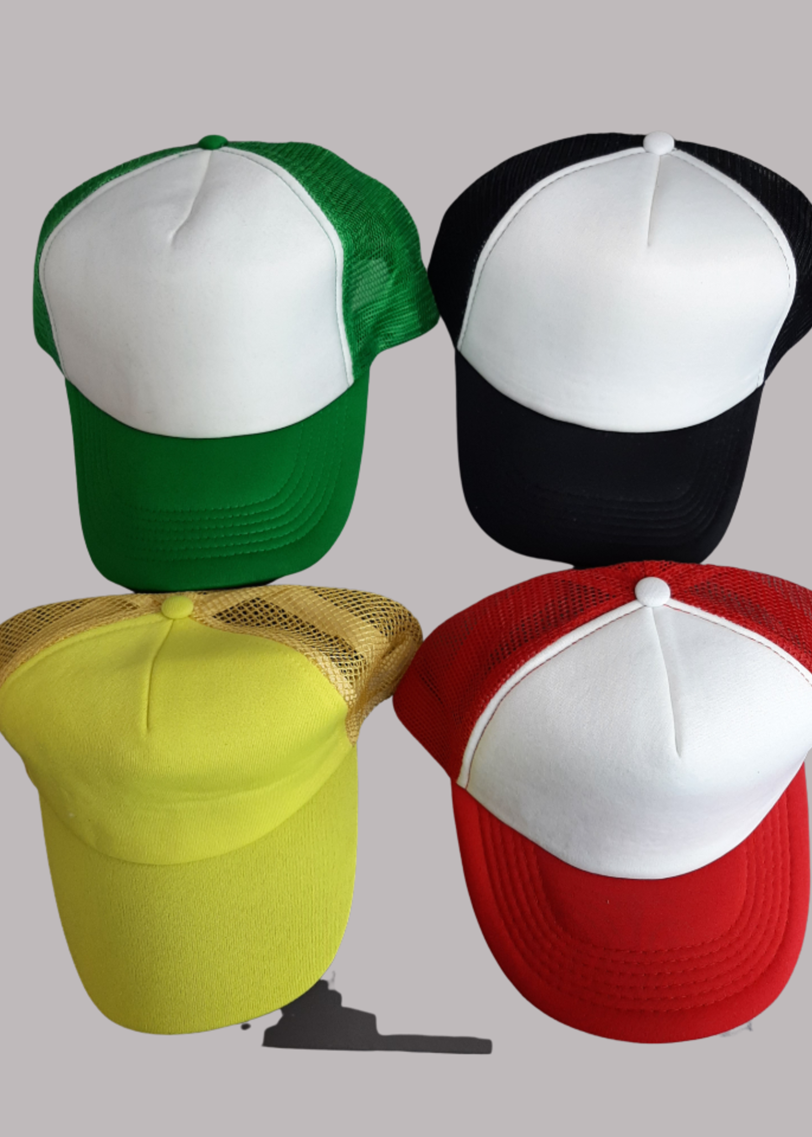POLYESTER CAPS MULTI COLOR