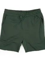 UNISEX CLASSIC PERFECT FLEECE SHORTS MILITARY GREEN  S