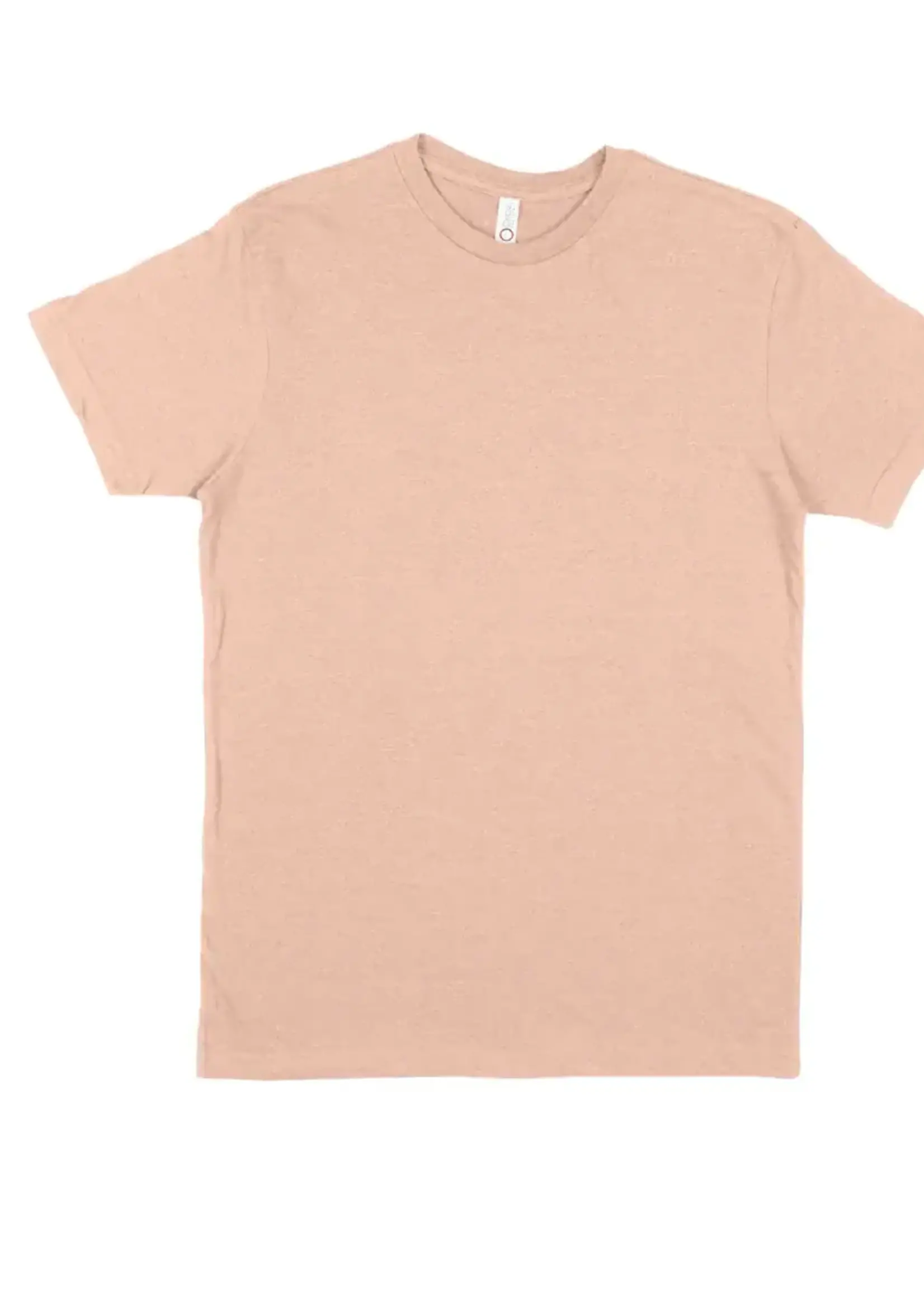 Unisex Toddler Jersey Short Sleeve Tee Heather Peach 2T
