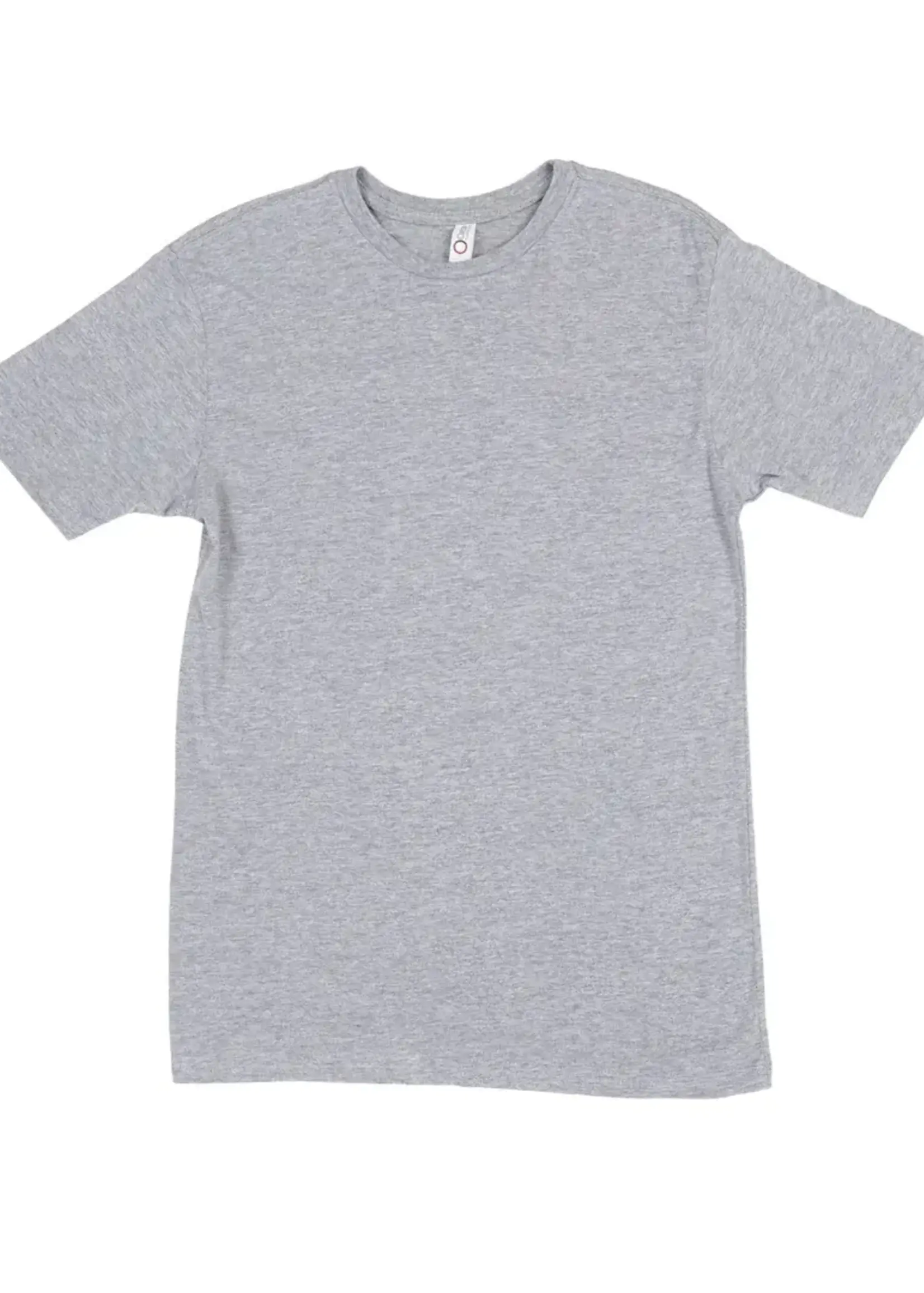 Unisex Toddler Jersey Short Sleeve Tee Heather Grey 2T