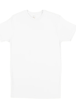 Unisex Toddler Jersey Short Sleeve Tee White 4T