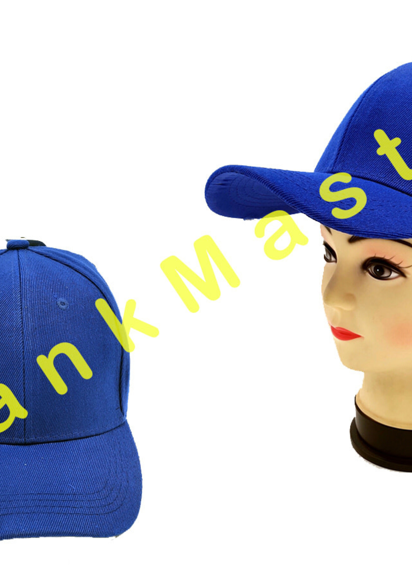 CAPS BLANK HBQ-ROYAL BLUE