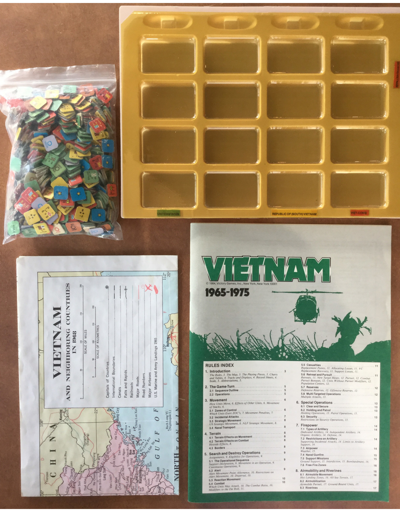 Victory Games Vietnam 1965-1975 (1984) (used)