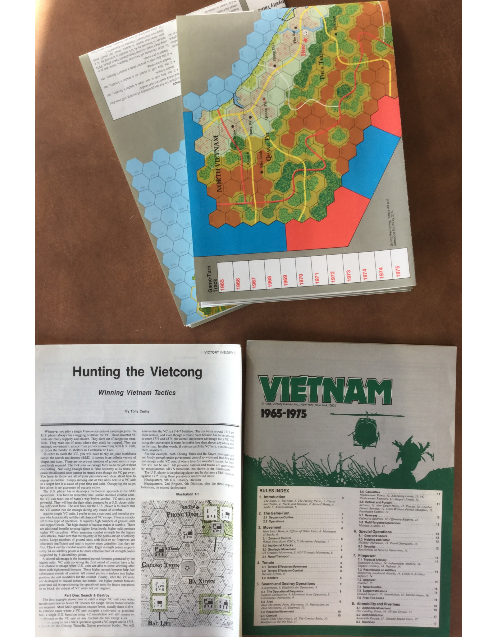 Victory Games Vietnam 1965-1975 (1984) (used)