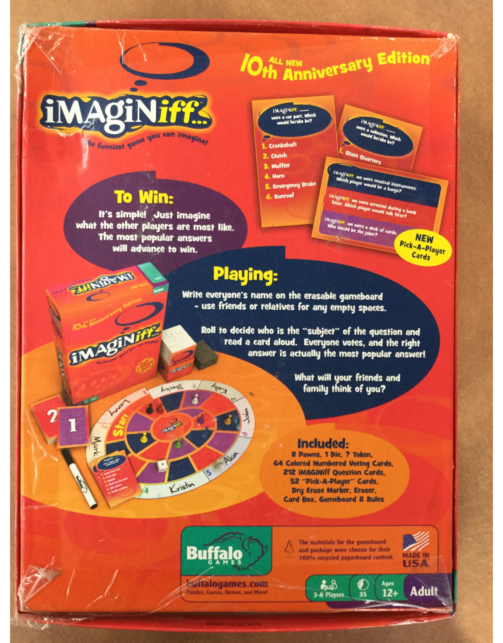 Buffalo Games Imaginiff: 10th Anniversary Edition (2008) (used)