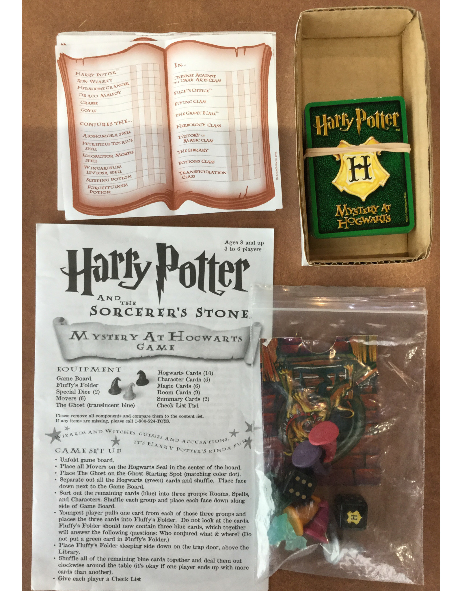 Mattel Happy Potter and the Sorcerer's Stone Mystery at Hogwarts