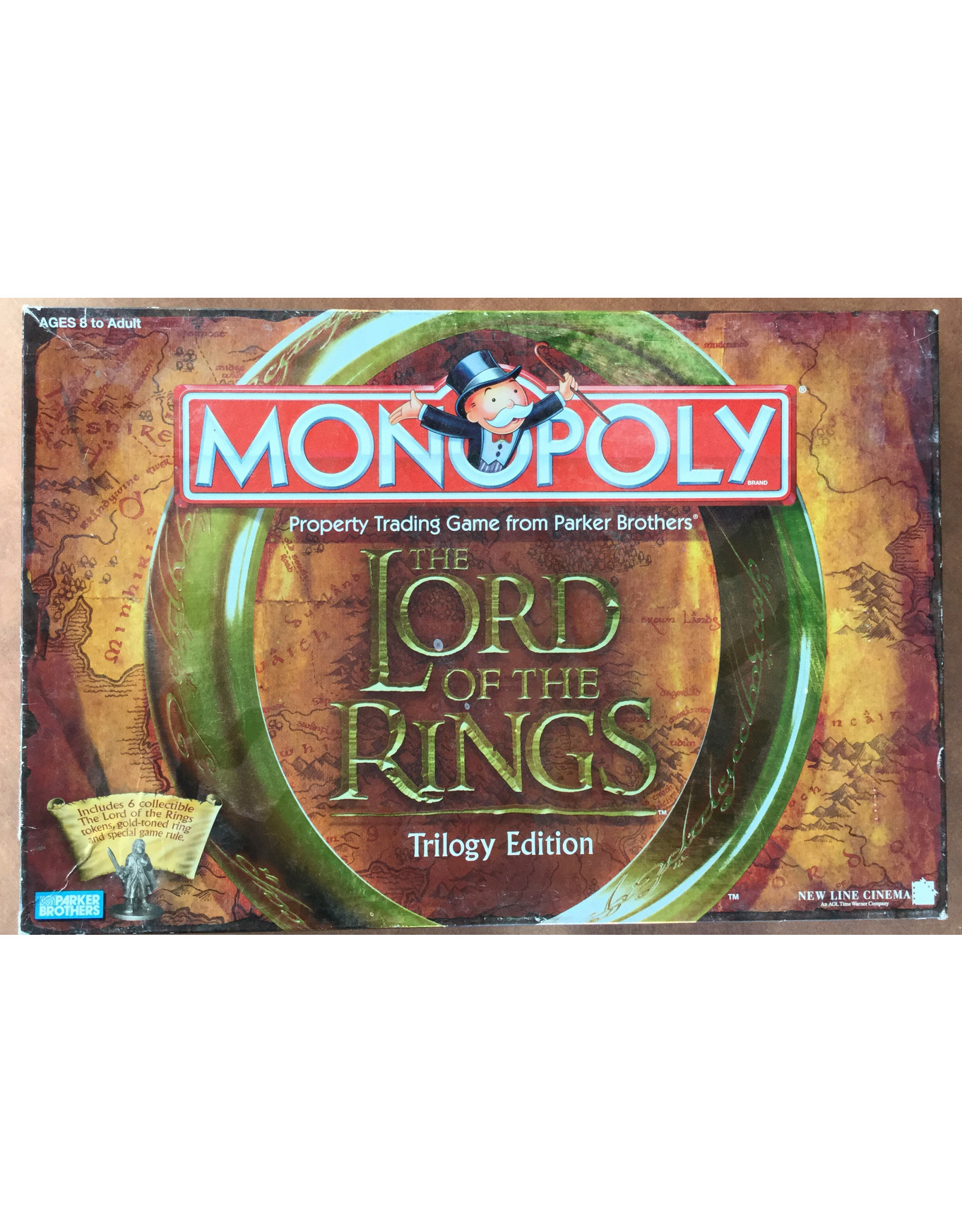 Hasbro Monopoly Lord of the Rings Trilogy Edition