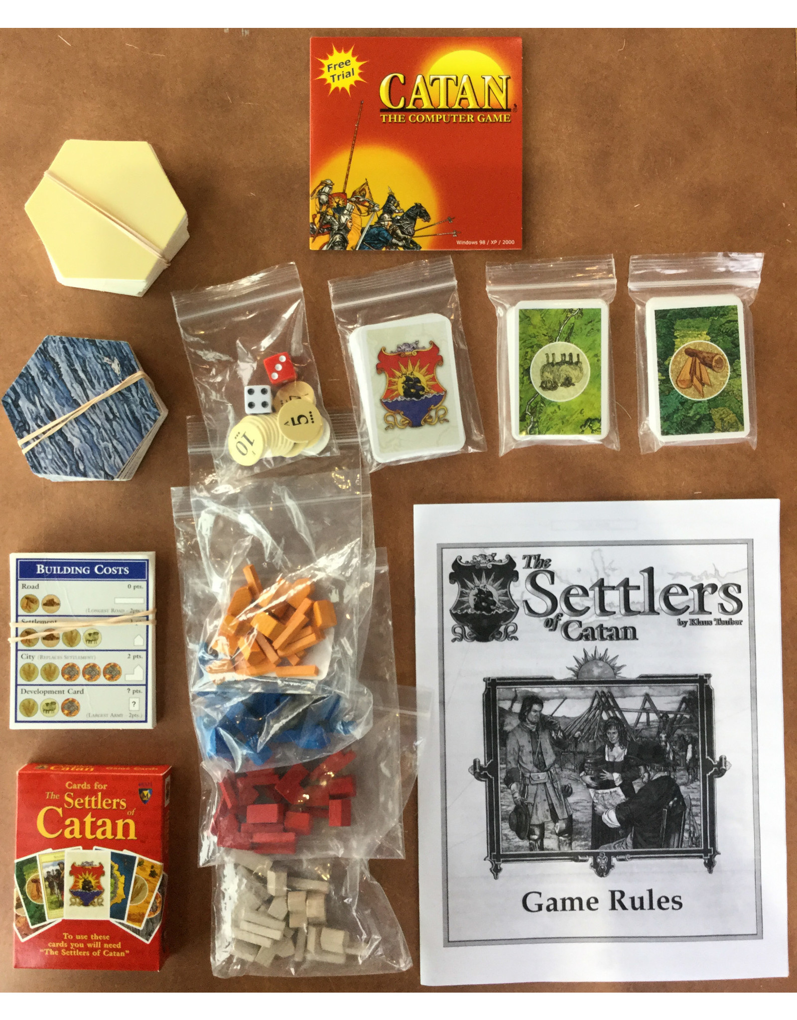 Mayfair CATAN (1995) (3rd ed 2003) (Settlers of Catan) (used)