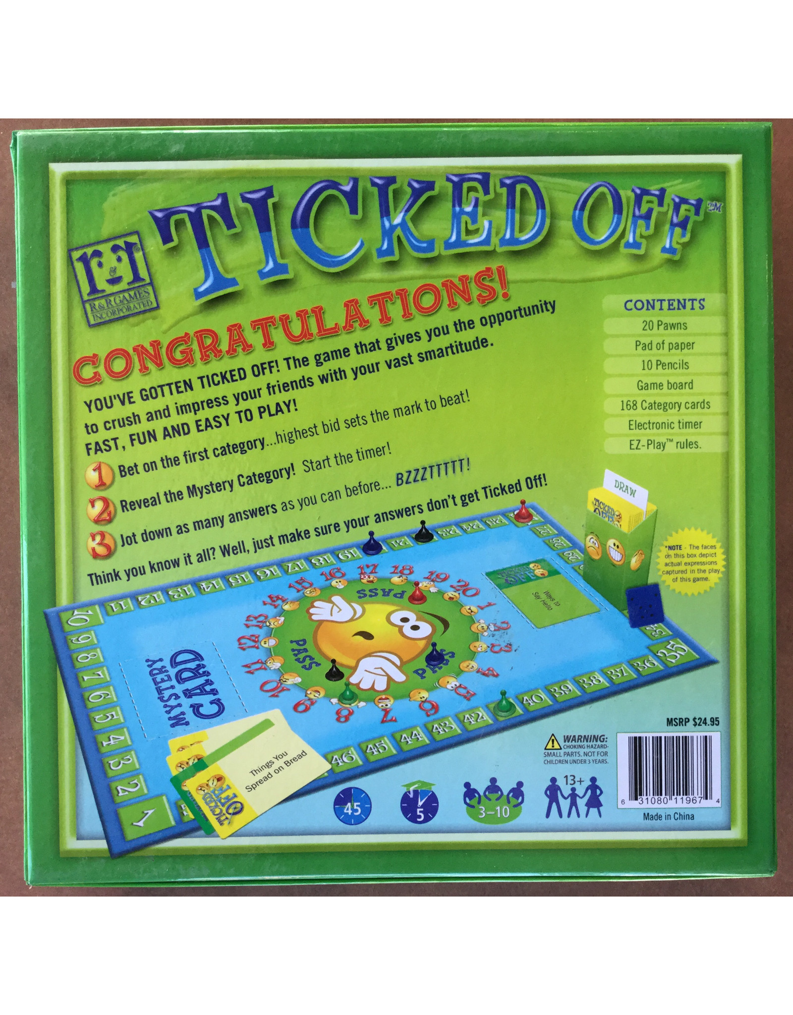 R &R Games Ticked Off (2011) (used)
